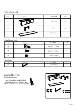 Preview for 2 page of Hudson BARCELONA 5056272006559 Assembly Instructions