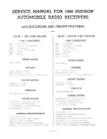 Hudson DB-40 Service Manual предпросмотр