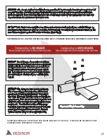 Предварительный просмотр 3 страницы Hudson Ix Roof Rack Installation Manual