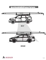 Предварительный просмотр 4 страницы Hudson Ix Roof Rack Installation Manual