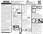 Hudson Super Sprayer 90162 Instructions предпросмотр