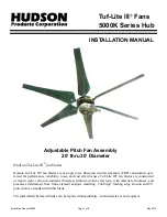 Hudson Tuf-Lite III 5000K Series Installation Manual preview