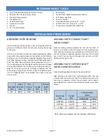 Preview for 2 page of Hudson Tuf-Lite IV 5000MM Series Installation Manual