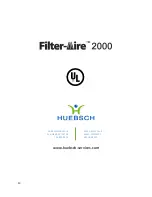 Preview for 13 page of Huebsch Filter-Aire 2000 User Manual