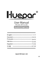 Huepar DT03CG User Manual preview