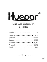 Huepar LR-5RG User Manual предпросмотр