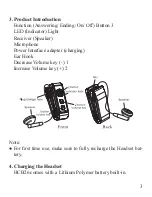 Preview for 5 page of Huey Chiao HCB26 User Manual