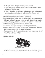 Preview for 6 page of Huey Chiao HCB26 User Manual