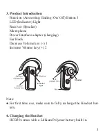 Preview for 5 page of Huey Chiao HCB30 User Manual