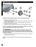 Предварительный просмотр 10 страницы Huffy 6V BMW Ride On Owner'S Manual