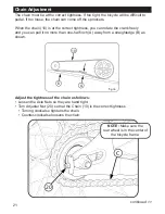 Предварительный просмотр 21 страницы Huffy 700c Owner'S Manual