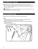 Предварительный просмотр 22 страницы Huffy 700c Owner'S Manual