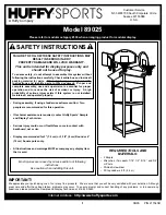 Preview for 1 page of Huffy 89025 Owner'S Manual