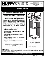 Huffy 89780 Owner'S Manual preview