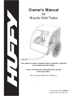 Huffy Bicycle Child Trailer Owner'S Manual preview