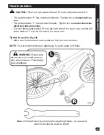 Preview for 19 page of Huffy BMX bicycles Owner'S Manual