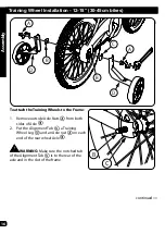 Предварительный просмотр 16 страницы Huffy coaster Owner'S Manual