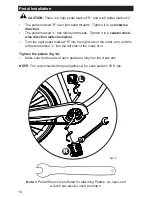 Preview for 18 page of Huffy Cruiser Bicycles Owner'S Manual