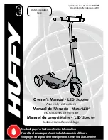 Huffy m0199 Owner'S Manual preview