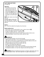 Предварительный просмотр 8 страницы Huffy m0199 Owner'S Manual