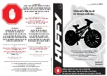 Предварительный просмотр 1 страницы Huffy Mountain Bikes Owner'S Manual