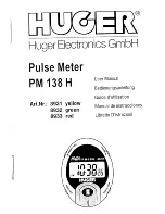 Huger PM 138 H User Manual предпросмотр