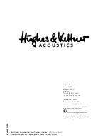 Preview for 52 page of Hughes & Kettner Acoustics era 1 Manual