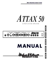 Предварительный просмотр 1 страницы Hughes & Kettner ATTAX 50 Manual