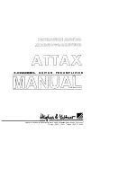 Предварительный просмотр 1 страницы Hughes & Kettner ATTAX Instruction Manual