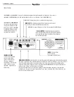 Предварительный просмотр 4 страницы Hughes & Kettner Bass Base 400 Manual