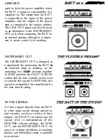 Preview for 6 page of Hughes & Kettner BATT Instruction Manual