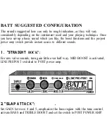 Preview for 8 page of Hughes & Kettner BATT Instruction Manual