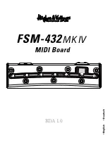 Предварительный просмотр 1 страницы Hughes & Kettner FSM-432 MK IV Manual