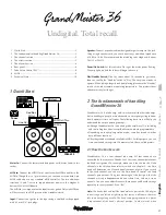 Preview for 3 page of Hughes & Kettner Grand Meister 36 Manual