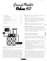 Preview for 51 page of Hughes & Kettner GRANDMEISTER DELUXE 40 Manual