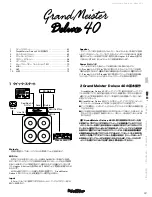 Preview for 63 page of Hughes & Kettner GRANDMEISTER DELUXE 40 Manual