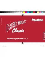 Hughes & Kettner RED BOX Classic Operating Instructions Manual preview