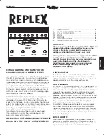 Preview for 5 page of Hughes & Kettner Replex Manual