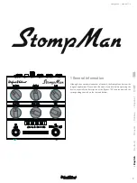 Предварительный просмотр 3 страницы Hughes & Kettner STOMPMAN Manual