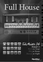 Preview for 1 page of Hughes & Kettner TubeMeister 36 Manual