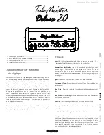 Preview for 15 page of Hughes & Kettner TubeMeister Deluxe 20 Manual