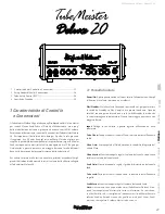 Preview for 21 page of Hughes & Kettner TubeMeister Deluxe 20 Manual