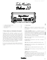 Preview for 27 page of Hughes & Kettner TubeMeister Deluxe 20 Manual