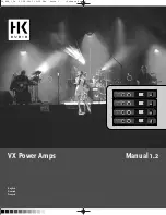 Hughes & Kettner VX Manual предпросмотр