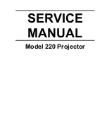 Предварительный просмотр 1 страницы Hughes JVC 220 Service Manual