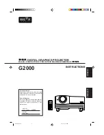 Preview for 1 page of Hughes JVC G2000 Instructions Manual