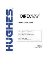 Preview for 1 page of Hughes Network DirecWay DW4020 User Manual