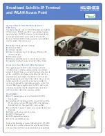 Hughes Broadband Satellite IP Terminal and WLAN Access Point Specification Sheet preview