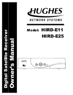 Preview for 1 page of Hughes DirecTV HIRD-E11 Owner'S Manual