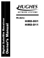 Preview for 1 page of Hughes HIRD-D01 Owner'S Manual